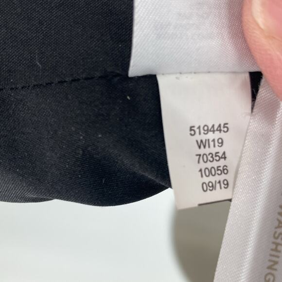 Ann Taylor LOFT Womens Black Wool Moto Zip Front Winter Coat Size Small - Picture 10 of 14